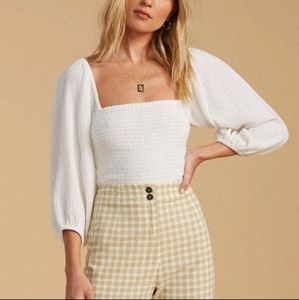 Billabong x The Salty Blonde White Top